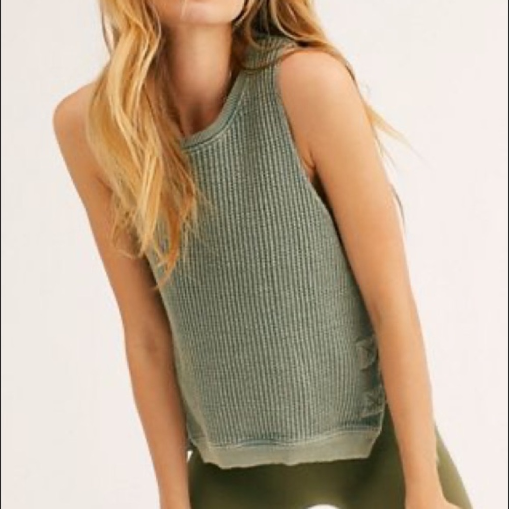 Free People sleeveless Interlaken tank